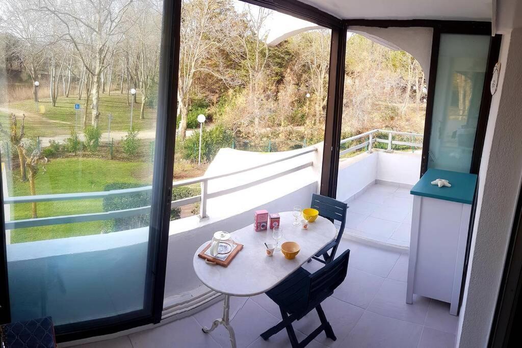 T2 Qaurtier Couchant, Vue Parc, Au Calme, A 5 Min De La Plage 拉格朗德默特 外观 照片