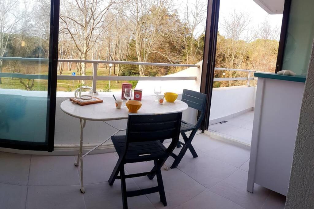 T2 Qaurtier Couchant, Vue Parc, Au Calme, A 5 Min De La Plage 拉格朗德默特 外观 照片